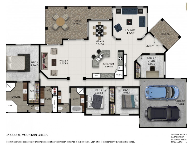 6 Quillback Court, Mountain Creek QLD 4557 Floorplan
