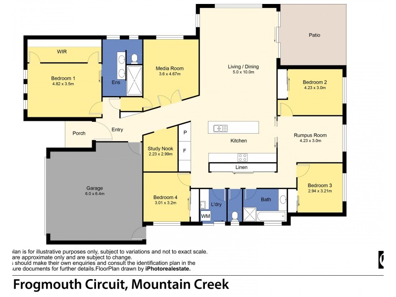 23 Frogmouth Circuit, Mountain Creek QLD 4557 Floorplan