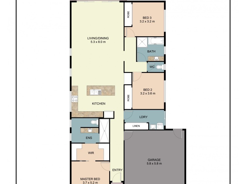 9 Henning Court, Mountain Creek QLD 4557 Floorplan