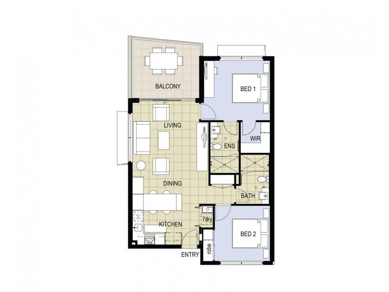 30/19 Shine Court, Birtinya QLD 4575 Floorplan