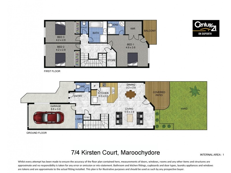 7/4  Kirsten Court, Maroochydore QLD 4558 Floorplan