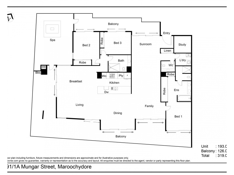 2901/1A Mungar Street, Maroochydore QLD 4558
