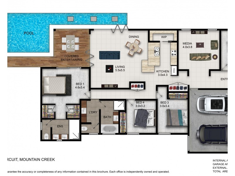 8  Yellow Fin Circuit, Mountain Creek QLD 4557 Floorplan