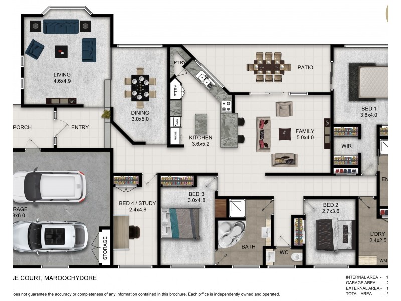 4-6 Hazeltine Court, Maroochydore QLD 4558 Floorplan