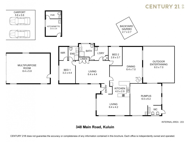 348 Main Road, Kuluin QLD 4558 Floorplan