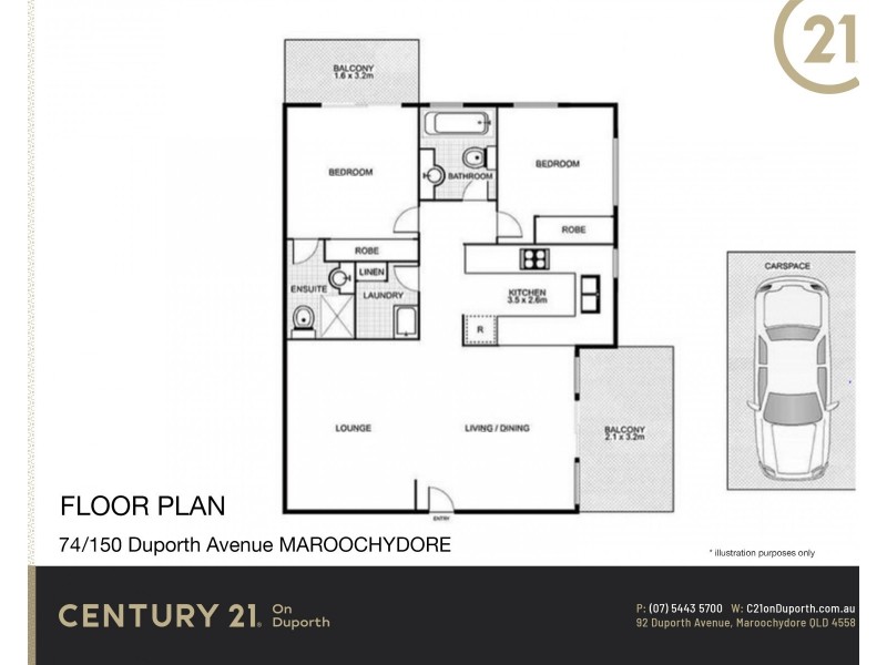 74/150 Duporth Avenue, Maroochydore QLD 4558 Floorplan
