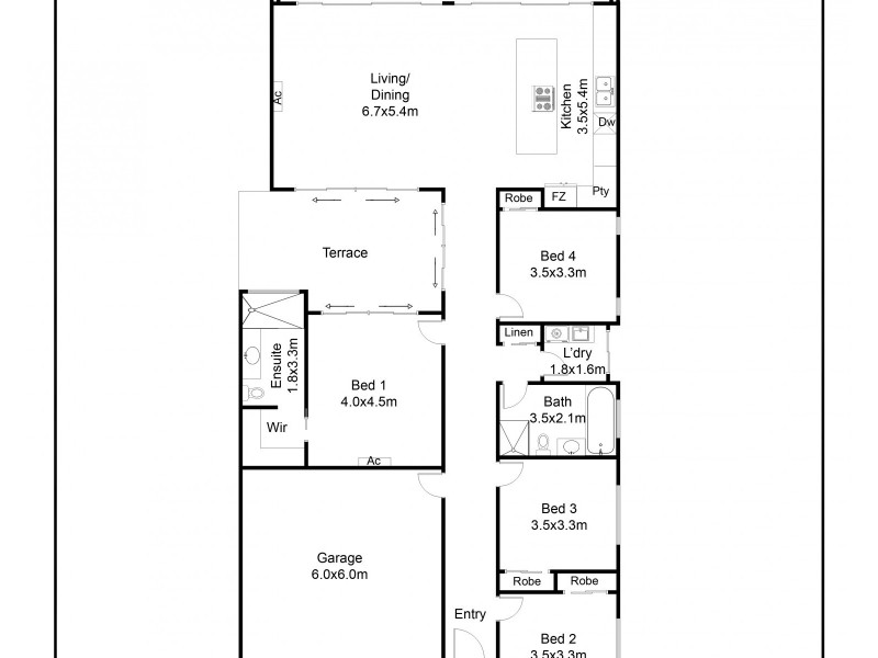 3  Warrego Drive, Pelican Waters QLD 4551 Floorplan