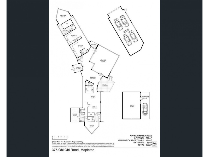 375 Obi Obi Road, Mapleton QLD 4560 Floorplan