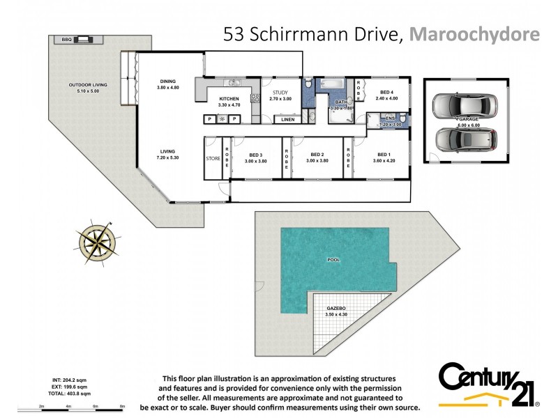 53 Schirrmann Dr, Maroochydore QLD 4558 Floorplan