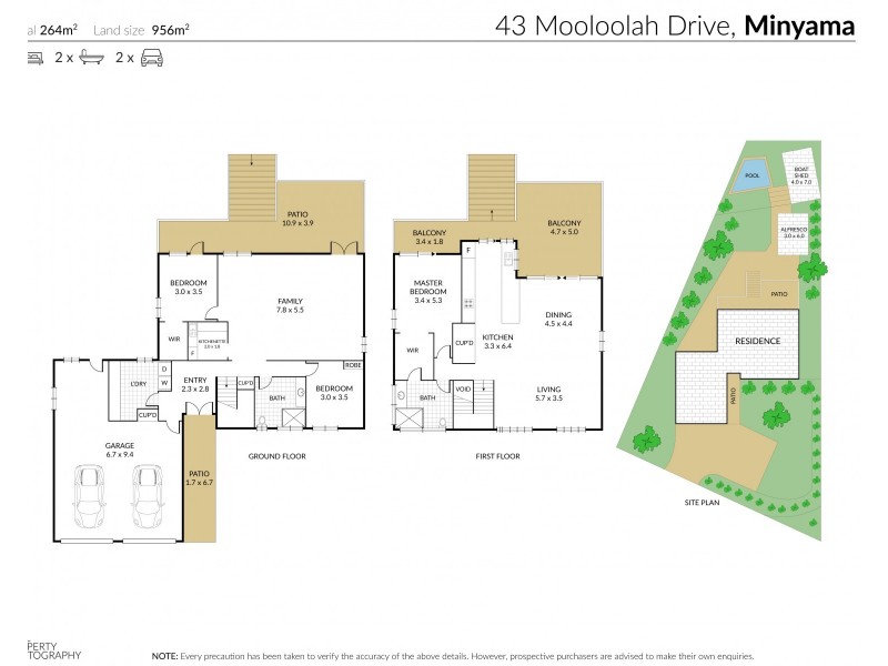 43 Mooloolah Drive, Minyama QLD 4575 Floorplan