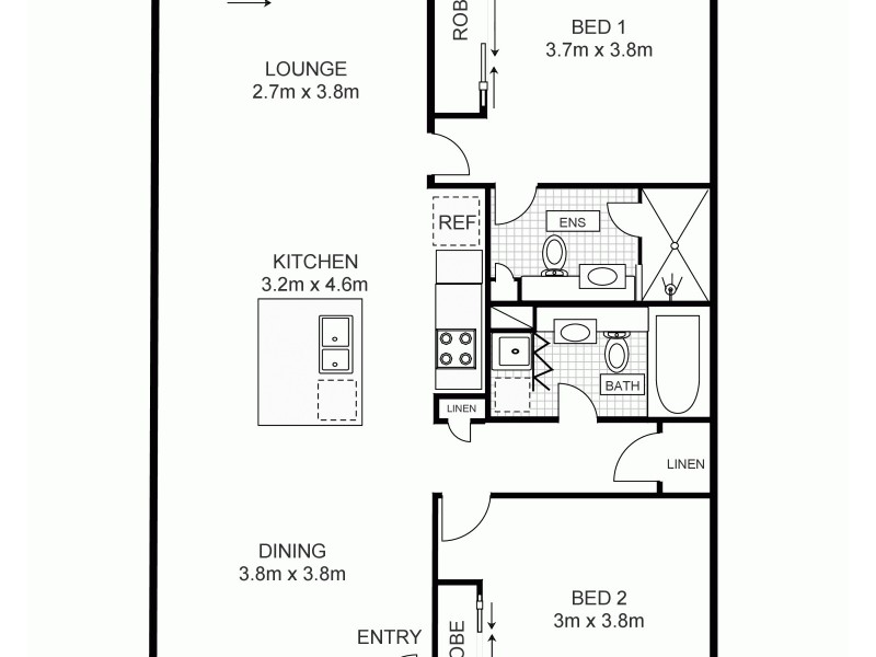 54/40 Primary School Court, Maroochydore QLD 4558 Floorplan