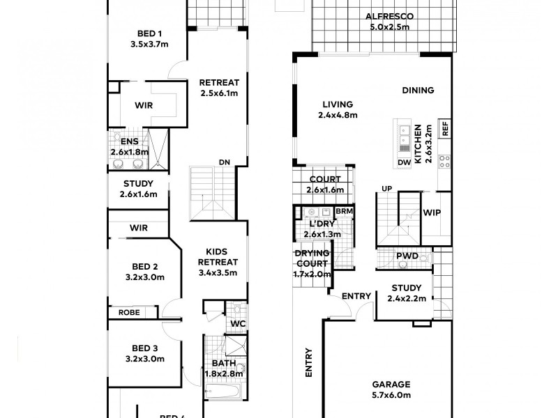 20 Reflection Crescent, Birtinya QLD 4575 Floorplan