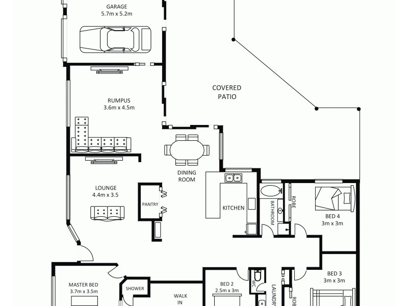 12 Georgina Place, Beerwah QLD 4519 Floorplan