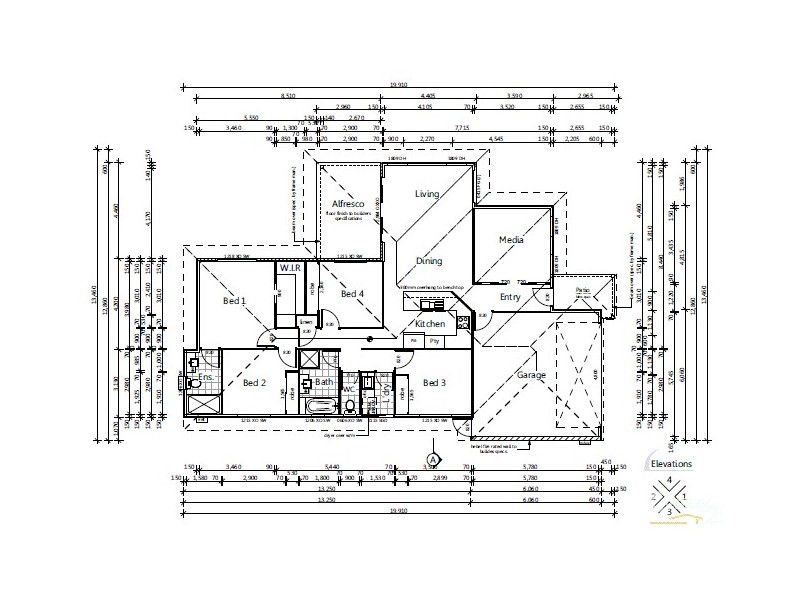 19 Mariana Court, Mango Hill QLD 4509 Floorplan