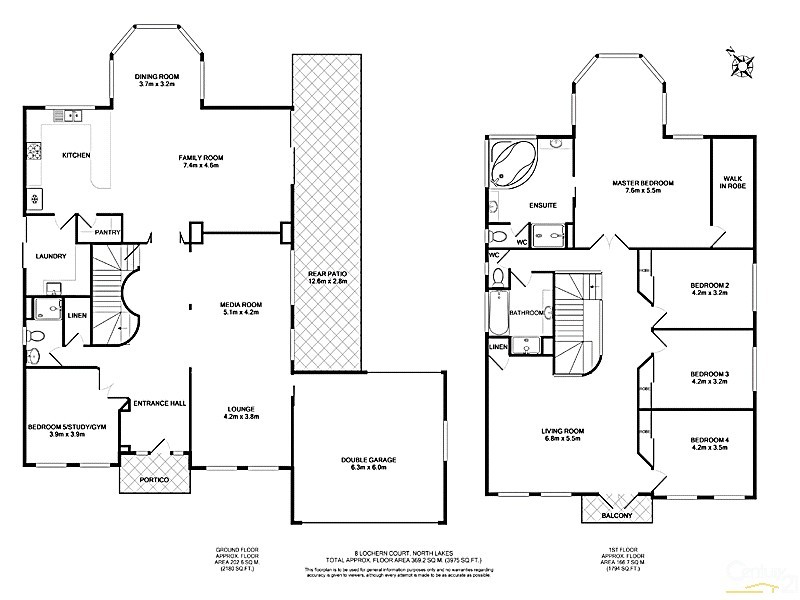 8 Lochern Court, North Lakes QLD 4509 Floorplan