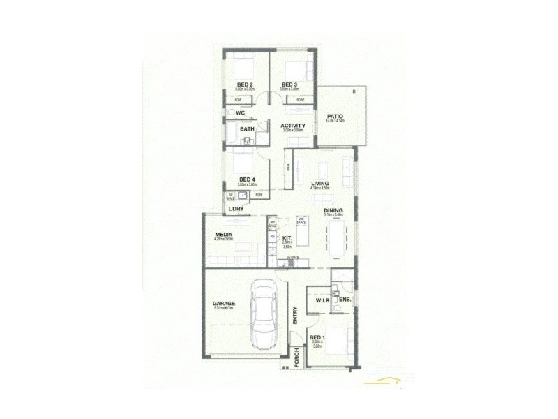 15 Woodlight Street, Mango Hill QLD 4509 Floorplan