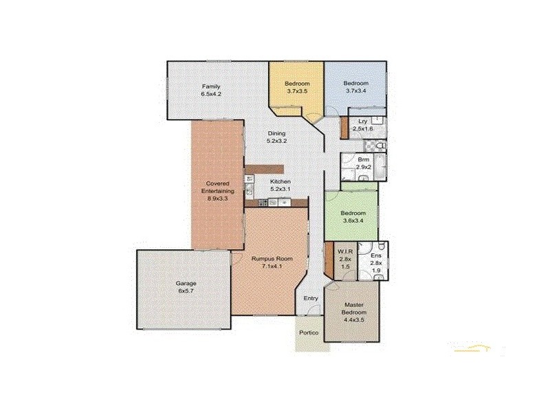 38 Peron Crescent, North Lakes QLD 4509 Floorplan