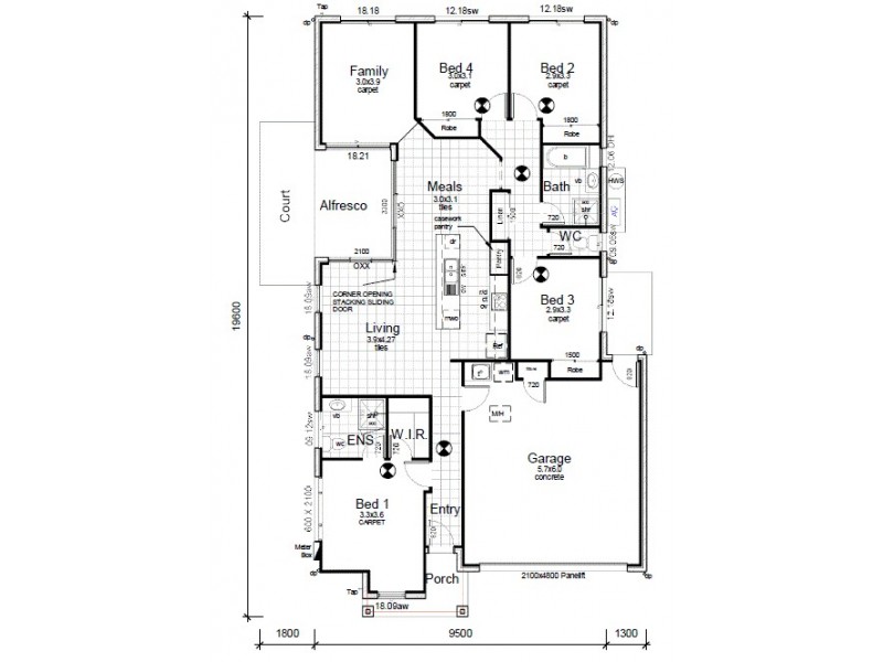 Lot 286 Cowrie Crescent, Burpengary QLD 4505 Floorplan