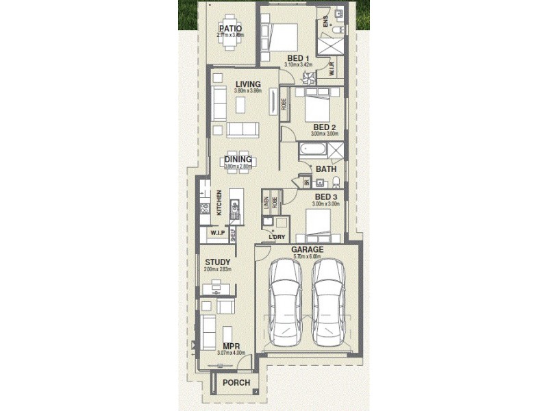 Lot 55 Gardenia Circuit, Dakabin QLD 4503 Floorplan