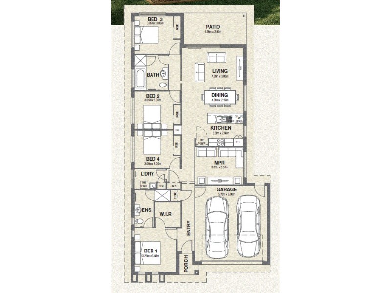 Lot 27 Gardenia Cct, Dakabin QLD 4503 Floorplan