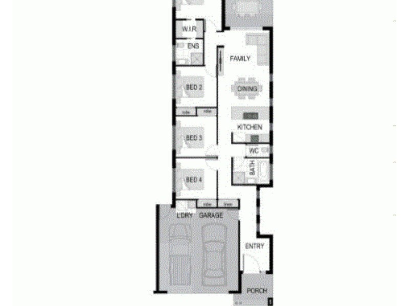 Lot 376 Eden, Narangba QLD 4504 Floorplan