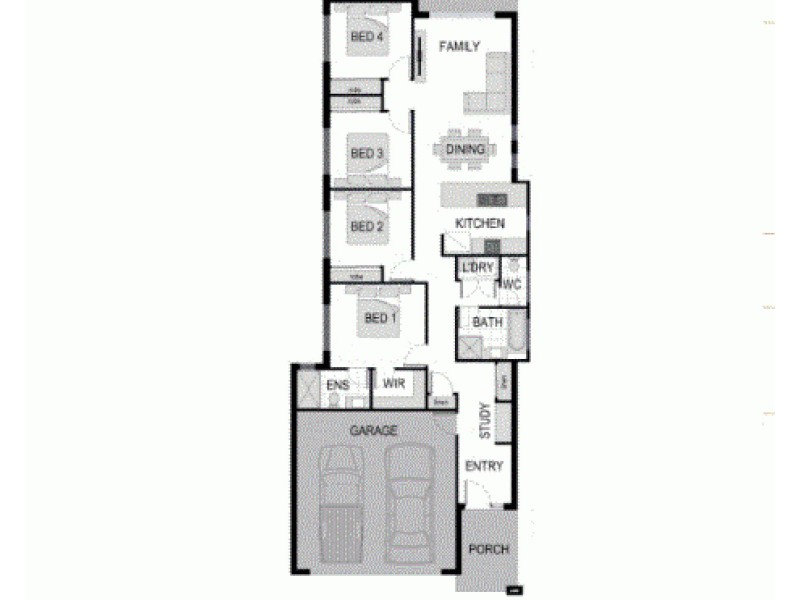 Lot 446 Sienna, Narangba QLD 4504 Floorplan