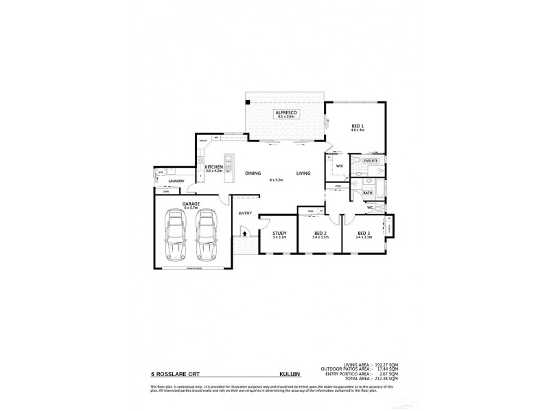 6 Rosslare Court, Kuluin QLD 4558 Floorplan