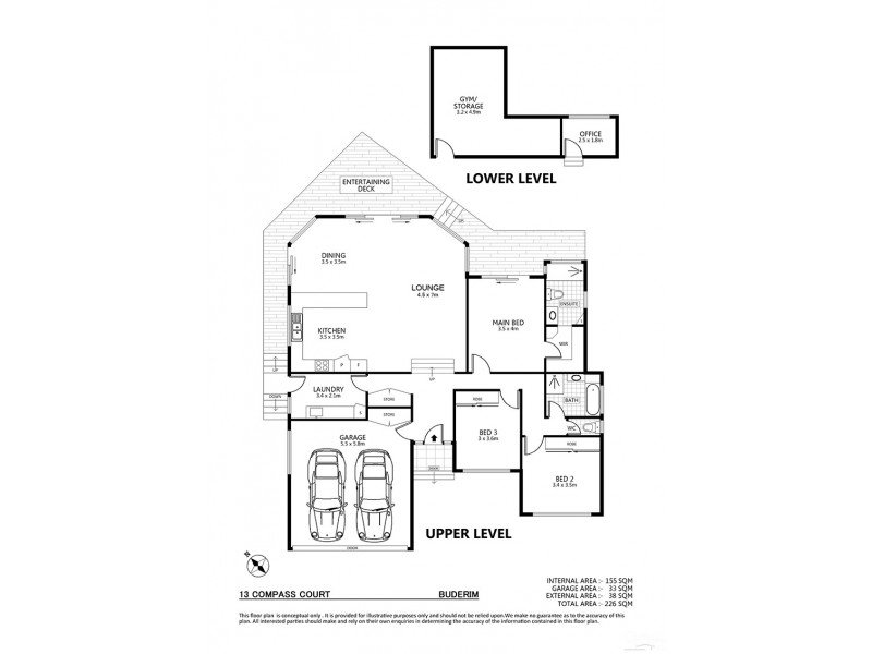 13 Compass Court, Buderim QLD 4556 Floorplan