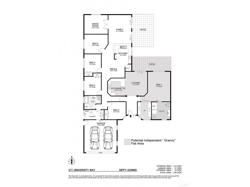 271 University Way, Sippy Downs QLD 4556 Floorplan