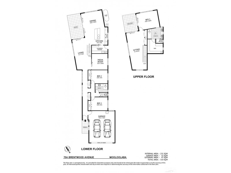 75A Brentwood Avenue, Mooloolaba QLD 4557 Floorplan