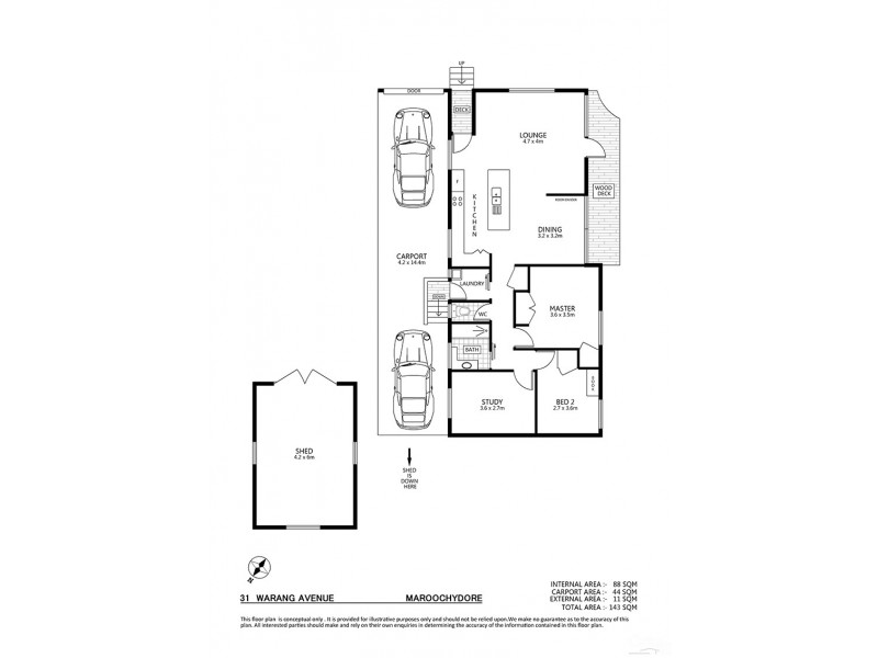 31 Warung Avenue, Maroochydore QLD 4558 Floorplan