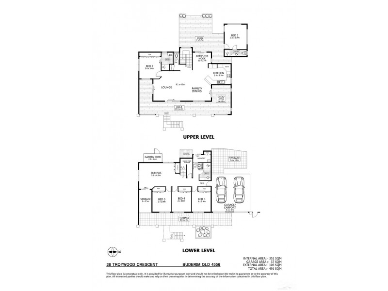 36 Troywood Crescent, Buderim QLD 4556 Floorplan
