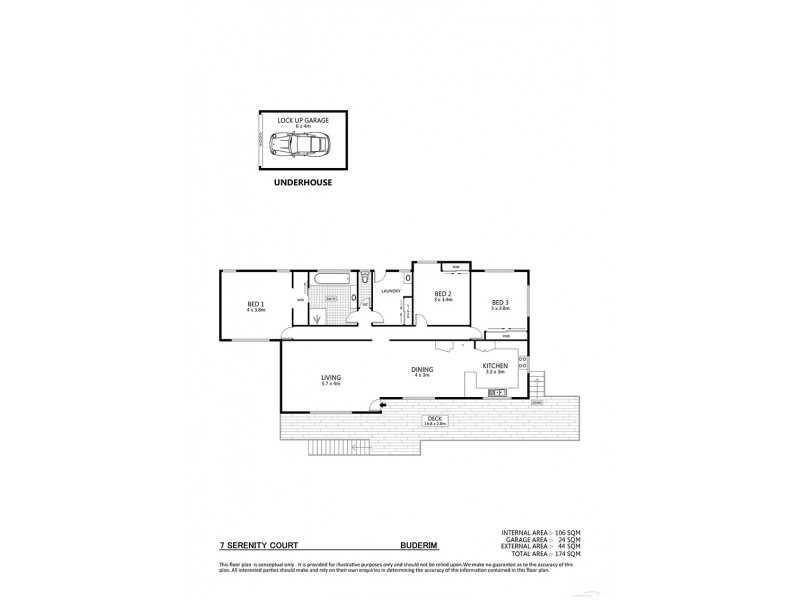 7 Serenity Court, Buderim QLD 4556 Floorplan