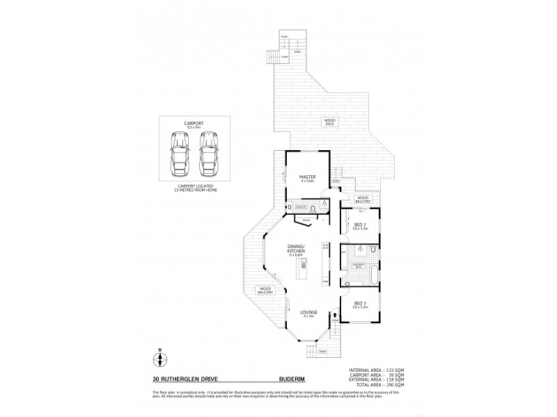 30 Rutherglen Drive, Buderim QLD 4556 Floorplan