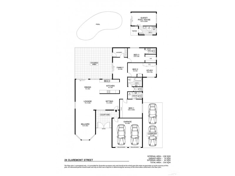 24 Claremont Street, Buderim QLD 4556 Floorplan