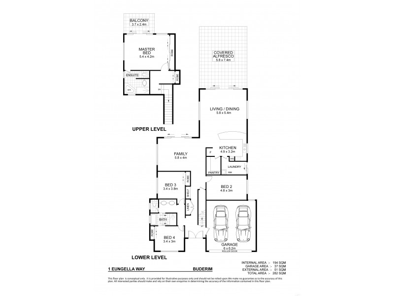 1 Eungella Way, Buderim QLD 4556 Floorplan