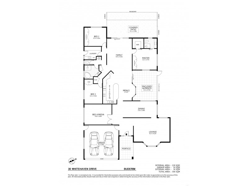 30 Whitehaven Drive, Buderim QLD 4556 Floorplan