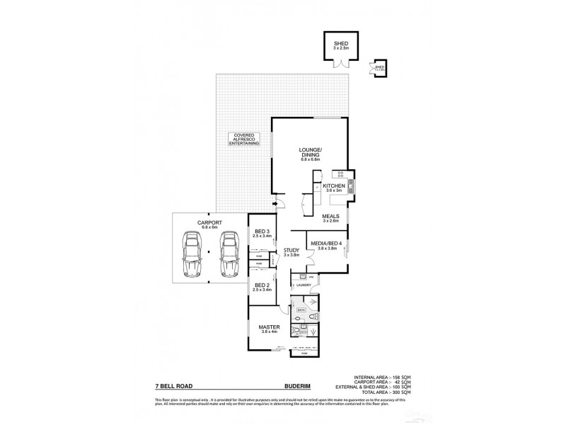 7  Bell Road, Buderim QLD 4556 Floorplan