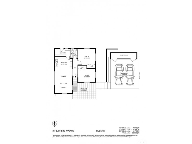 21 Clithero Avenue, Buderim QLD 4556 Floorplan