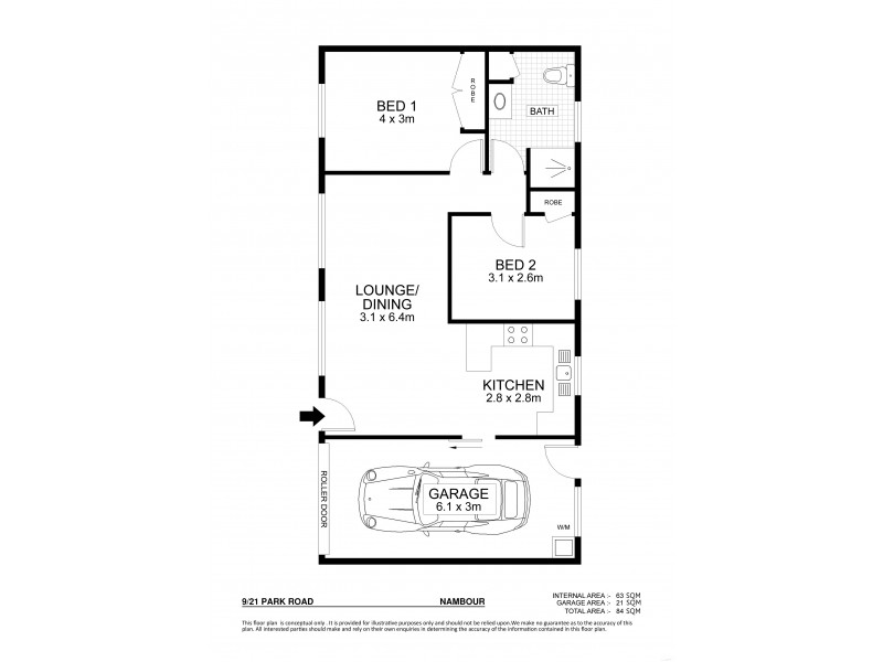 9/21 Park Road, Nambour QLD 4560 Floorplan