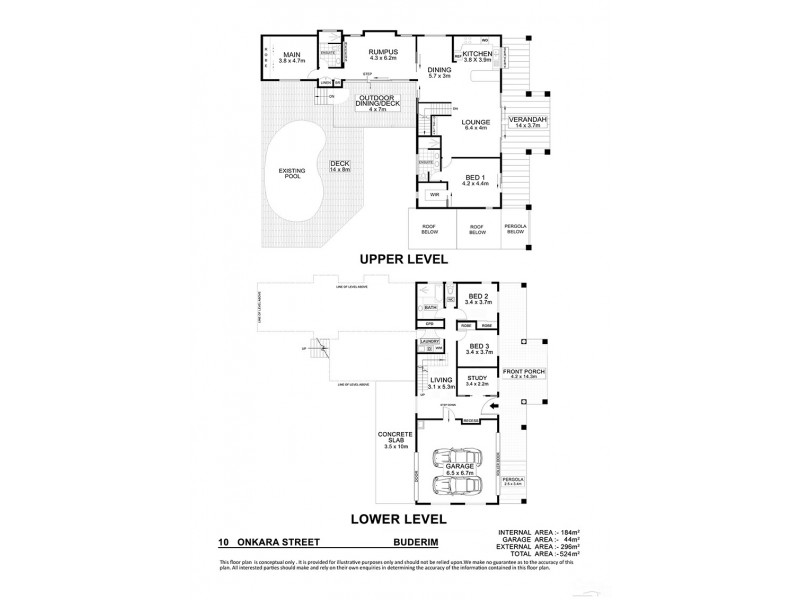 10 Onkara Street, Buderim QLD 4556 Floorplan