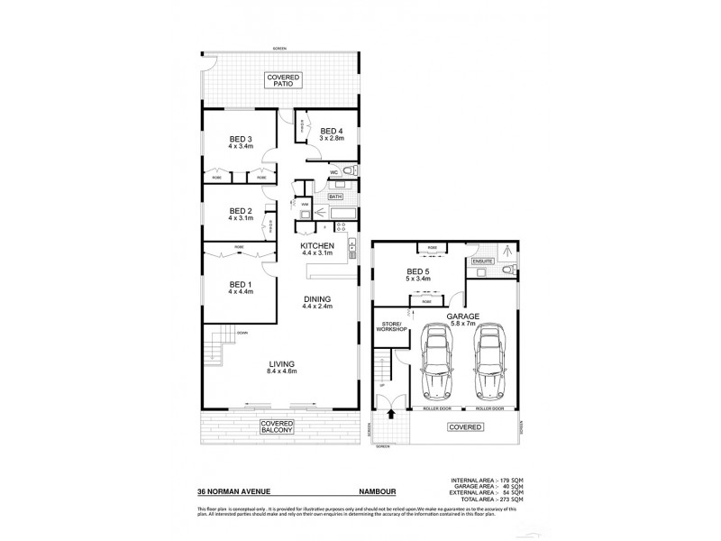 36 Norman Ave, Nambour QLD 4560 Floorplan