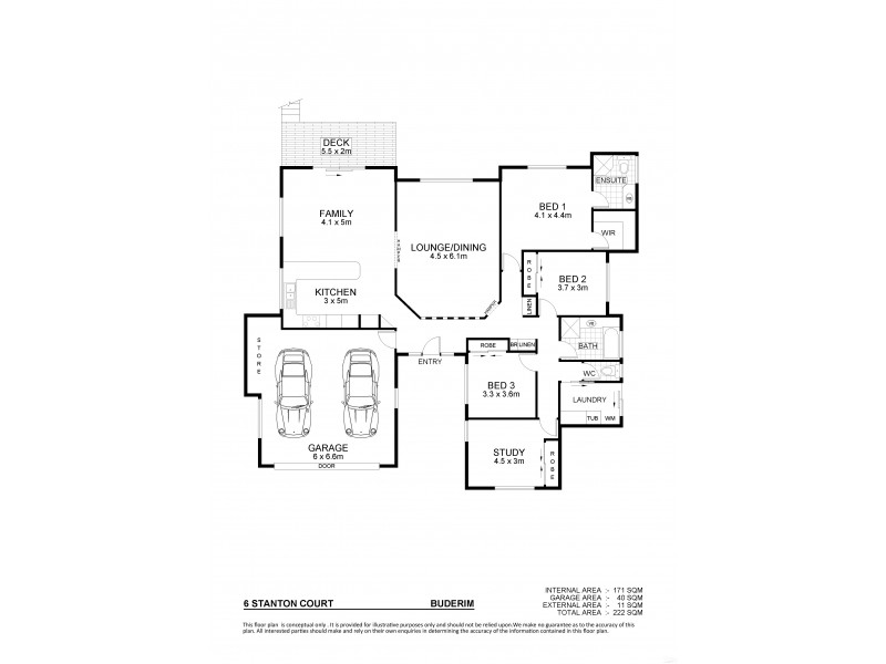 6 Stanton Court, Buderim QLD 4556 Floorplan
