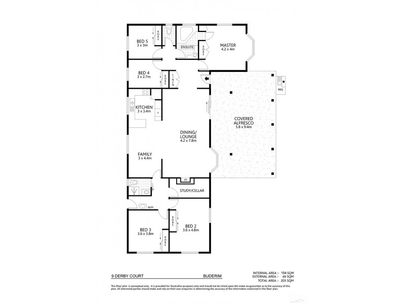 9 Derby Court, Buderim QLD 4556 Floorplan