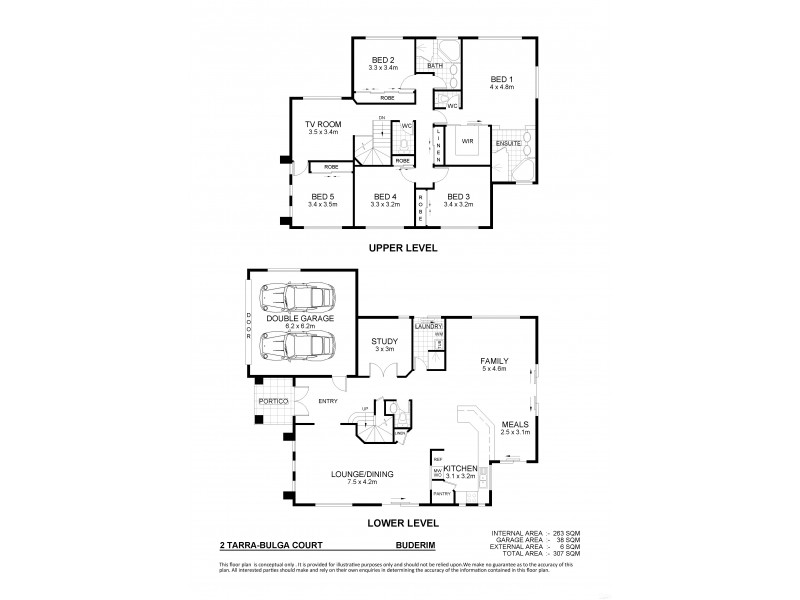 2  Tarra-Bulga Court, Buderim QLD 4556 Floorplan