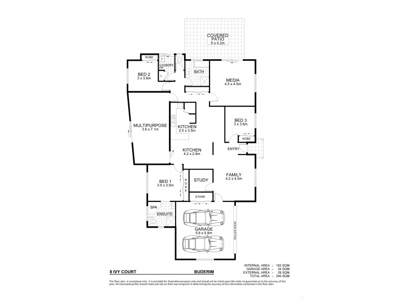 5 Heracles Court, Buderim QLD 4556 Floorplan
