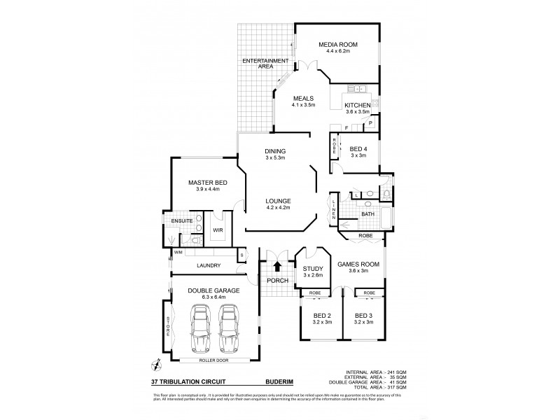 37 Tribulation Circuit, Buderim QLD 4556 Floorplan