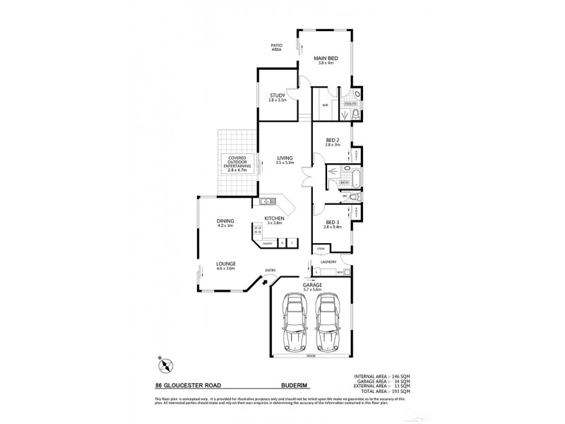 86 Gloucester Road, Buderim QLD 4556 Floorplan