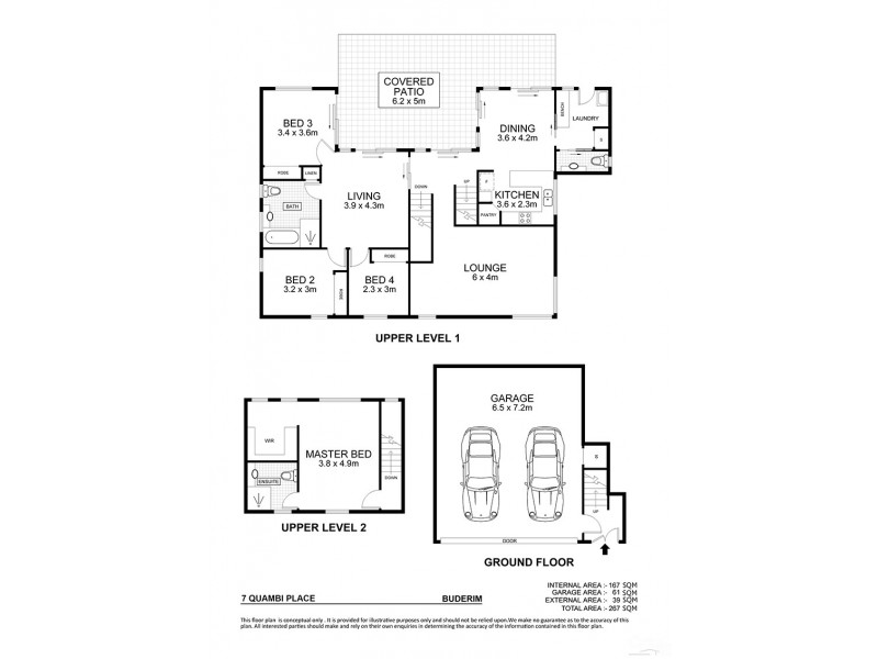 7 Quambi Place, Buderim QLD 4556 Floorplan