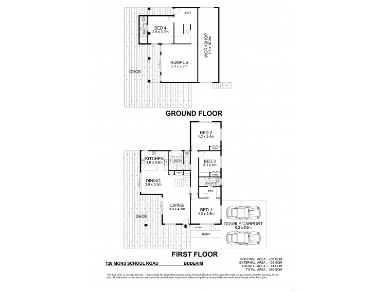 126 Mons School Road, Buderim QLD 4556 Floorplan